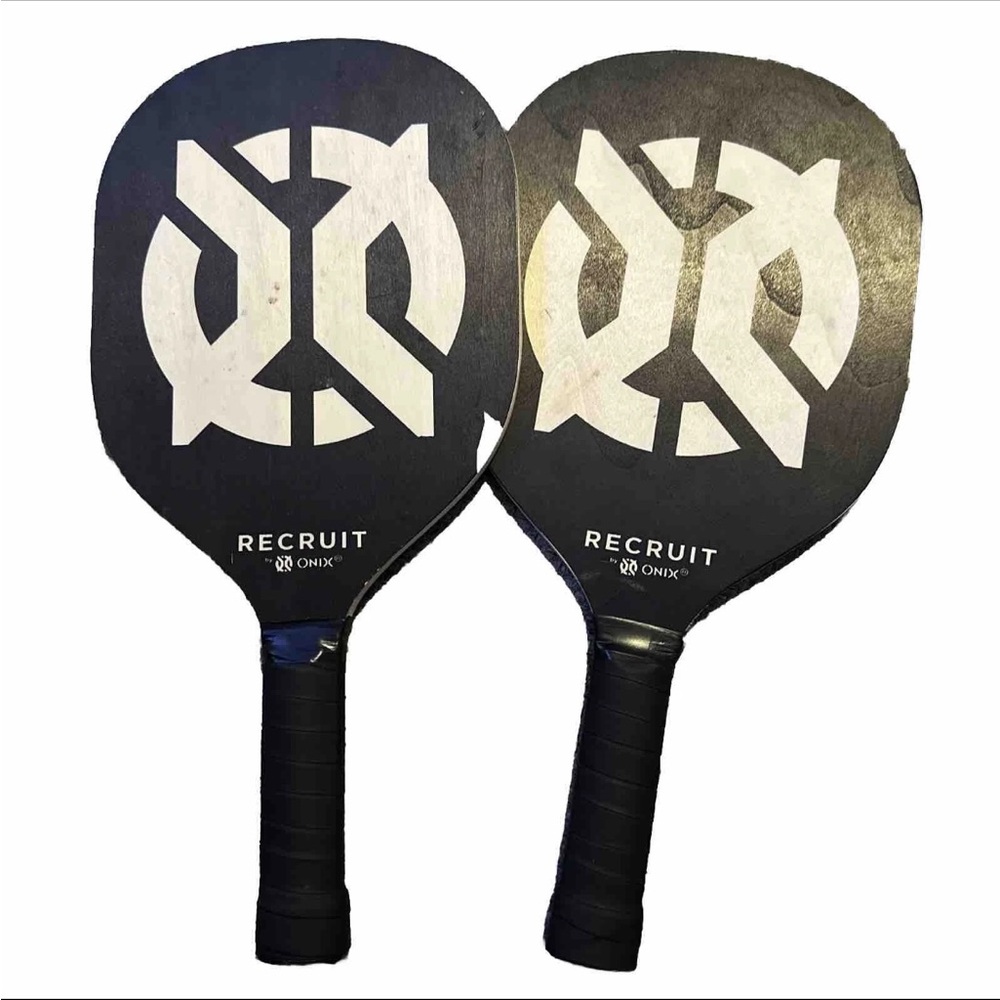 Onix Recruit Pickleball Paddles - Black and White